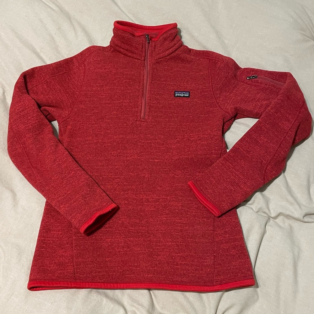 Red Patagonia Pullover